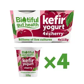 Morrisons Biotiful Gut Health Kefir Yogurt Cherry offer