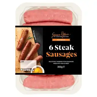 Morrisons Simon Howie Premium Steak Sausages offer