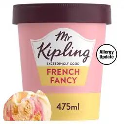 Morrisons Mr Kipling French Fancy Ice Cream Tub offer