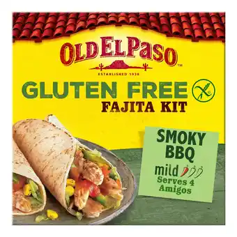Morrisons Old El Paso Gluten Free Smoky BBQ Fajita Kit offer