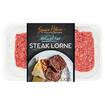 Morrisons Simon Howie Gluten Free Reduced Fat Steak Lorne offer