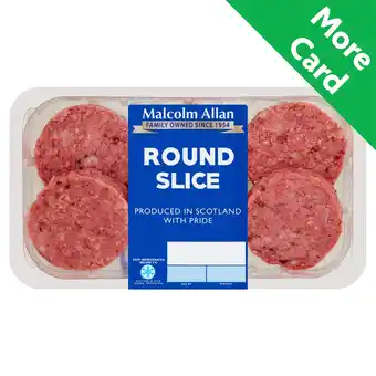 Morrisons Malcolm Allan Round Slice Beef Sausage offer