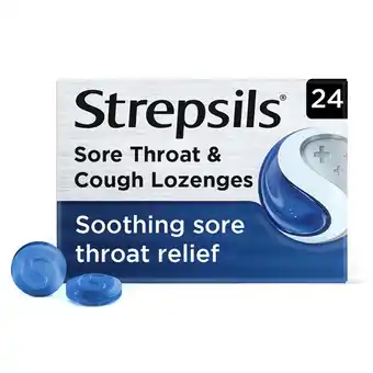 Morrisons Strepsils Sore Throat & Cough Lozenges offer