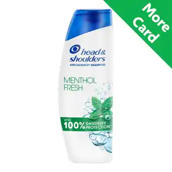 Morrisons Head & Shoulders Menthol Shampoo offer