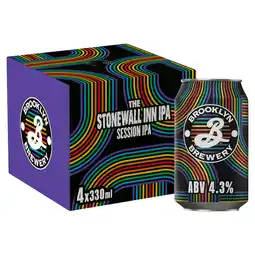 Morrisons Brooklyn The Stonewall Inn IPA Beer Cans offer