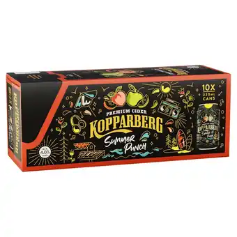 Morrisons Kopparberg Summer Punch offer