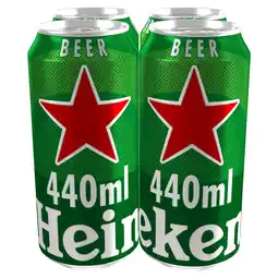 Morrisons Heineken Premium Lager Beer Cans offer
