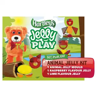 Morrisons Hartley's Jelly Play Animal Kit Raspberry & Lime offer