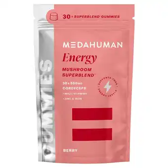 Morrisons MEDAHUMAN Energy Superblend Gummies 30's offer