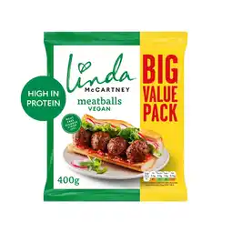 Morrisons Linda McCartney's Family Value Vegetarian Meatballs offer