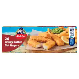 Morrisons Birds Eye 26 Battered Fish Fingers offer