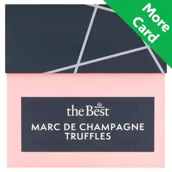Morrisons Morrisons The Best Marc De Champagne Truffles offer