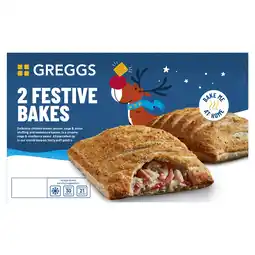 Iceland Greggs 2 Fabulously Festive Bakes 316g offer