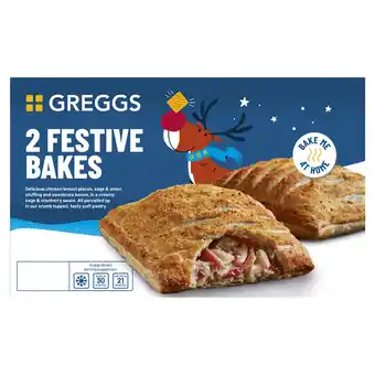 Iceland Greggs 2 Fabulously Festive Bakes 316g offer