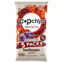 Morrisons Popchips Barbecue Multipack Crisps 5 Pack offer