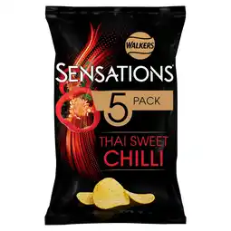 Morrisons Walkers Sensations Thai Sweet Chilli Multipack Crisps offer