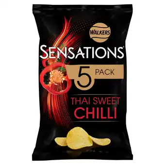 Morrisons Walkers Sensations Thai Sweet Chilli Multipack Crisps offer