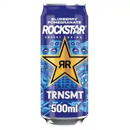 Morrisons Rockstar Xdurance Blueberry Pomegranate Acai Energy Drink offer