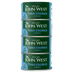 Morrisons John West Tuna Chunks In Brine offer