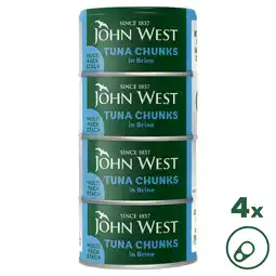 Morrisons John West Tuna Chunks In Brine offer