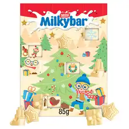 Iceland Milkybar White Chocolate Advent Calendar 85g offer