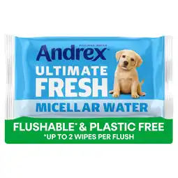 Morrisons Andrex Ultimate Fresh Moist Toilet Tissue Hygiene Wipes Wipes offer