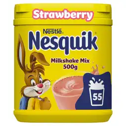 Morrisons Nesquik Strawberry Flavour Milkshake Mix offer