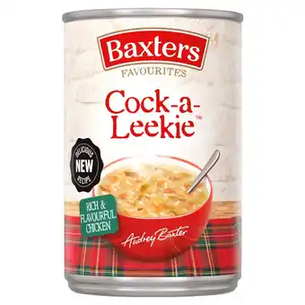 Morrisons Baxters Favourites Cock-a-Leekie Soup offer