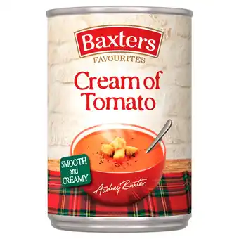 Morrisons Baxters Favourites Cream of Tomato Soup offer