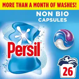 Morrisons Persil 3 in 1 Washing Capsules Non Bio offer