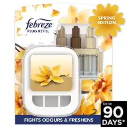 Morrisons Febreze Ambi Pur 3Volution Air Freshener Vanilla Blossom Plug In Refills offer