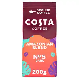 Morrisons Costa Dark Amazonian Blend Ground For Cafetiere & Filter offer