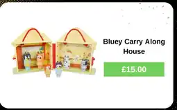 Morrisons Bluey Carry Along House offer