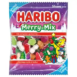 Sainsbury's Haribo Merry Mix, Limited Edition 160g offer