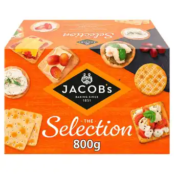 Sainsbury's Jacob's Biscuits For Cheese Tub 800g offer