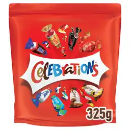 Iceland Celebrations Chocolates Sharing Pouch Bag 325g offer