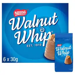 Iceland Walnut Whip Milk Chocolate 30g Multipack of 6 offer