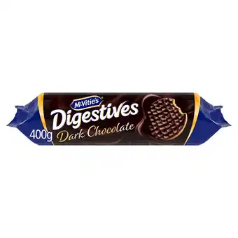 Morrisons McVitie's Dark Chocolate Digestive Biscuits offer