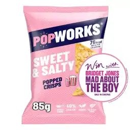 Morrisons Popworks Sweet & Salty Sharing Popped Crisps offer