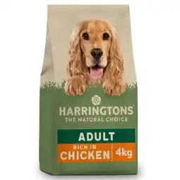 Morrisons Harringtons Dry Adult Dog Food Rich in Chicken & Rice offer