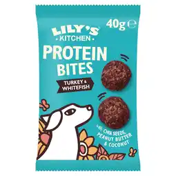 Morrisons Lily's Kitchen Turkey & Whitefish Protein Bites For Dogs offer
