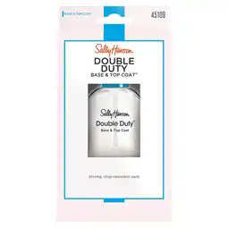 Morrisons Sally Hansen Double Duty Base & Top Coat 13.3 Ml offer