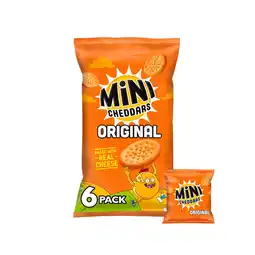 Iceland Jacob's Mini Cheddars 6 Original 138g offer