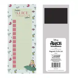 Asda Disney Alice in Wonderland Magnetic To-Do List offer