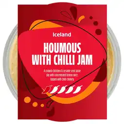 Iceland Iceland Luxury Houmous with Chilli Jam 170g offer