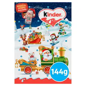 Morrisons Kinder Chocolate Advent Calendar offer