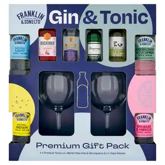 Sainsbury's Franklin & Sons Ltd Spirit & Mixer Gin Perfect Serve Hamper offer