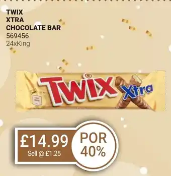 Bestway TWIX Xtra chocolate bar offer