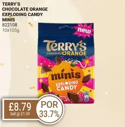 Bestway TERRY'S Chocolate orange exploding candy minis offer