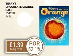 Bestway TERRY'S Chocolate orange ball offer